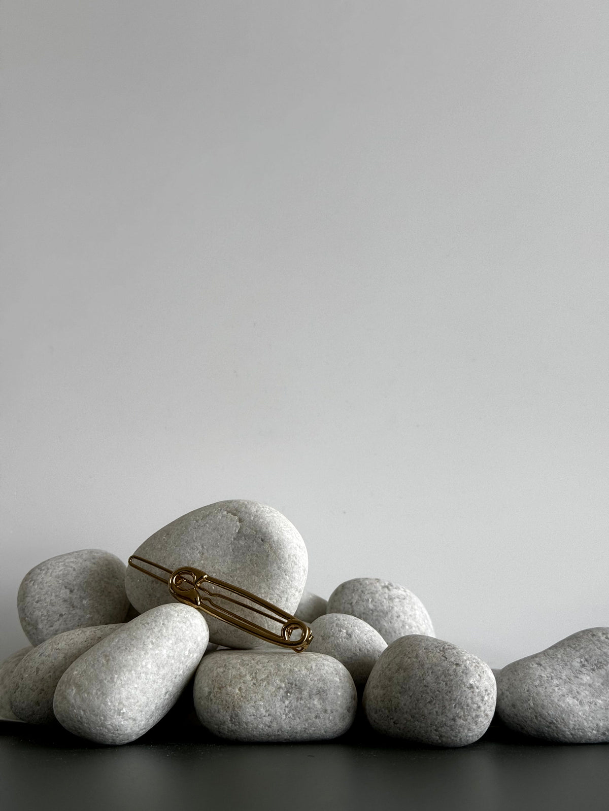 Safety pin style Hair Pin