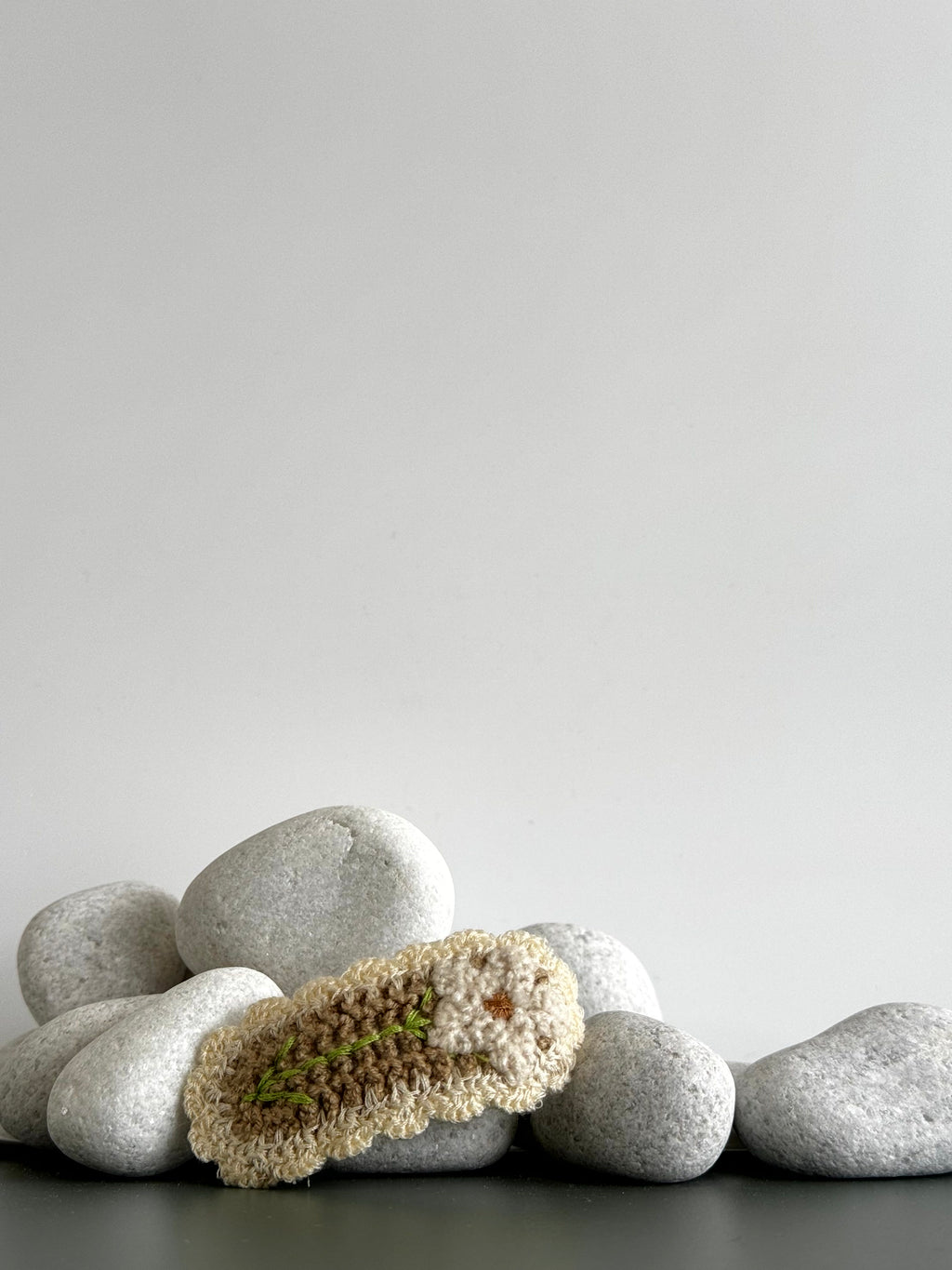 Meadow Stitch Hair Clip