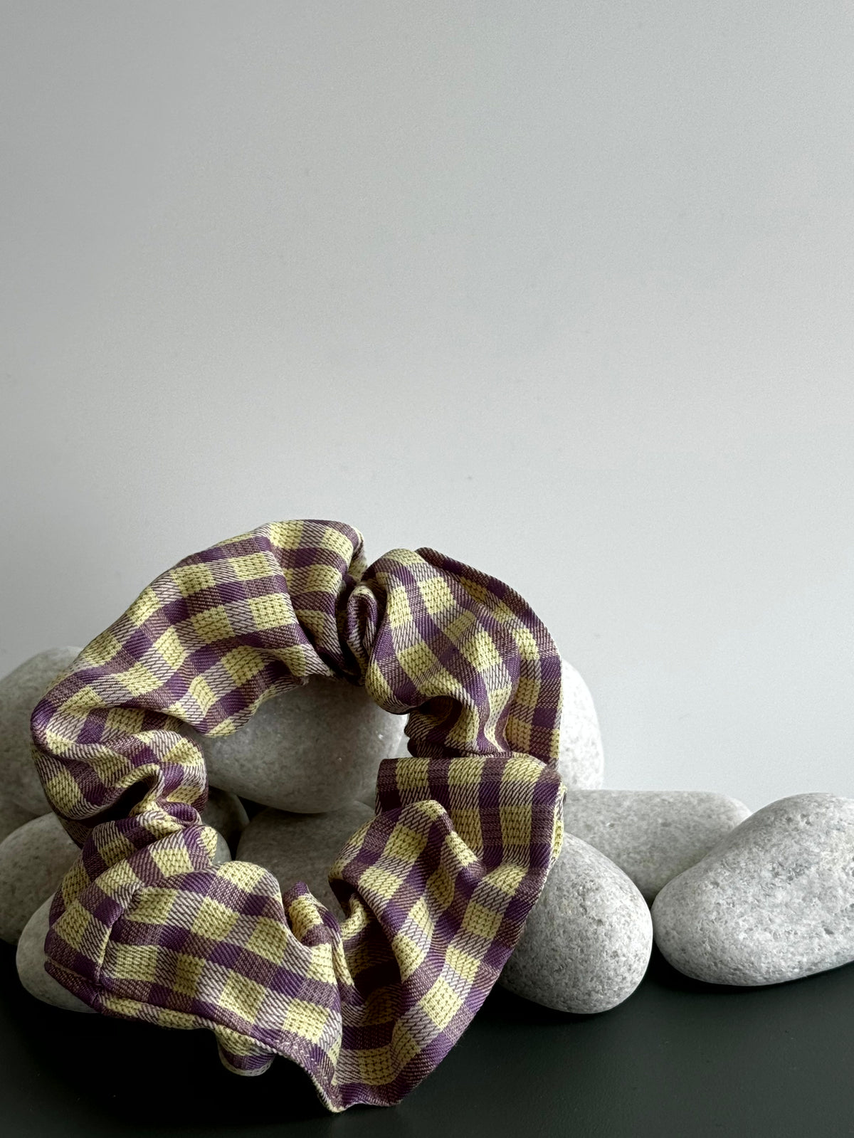 Premium Checkmate Scrunchie