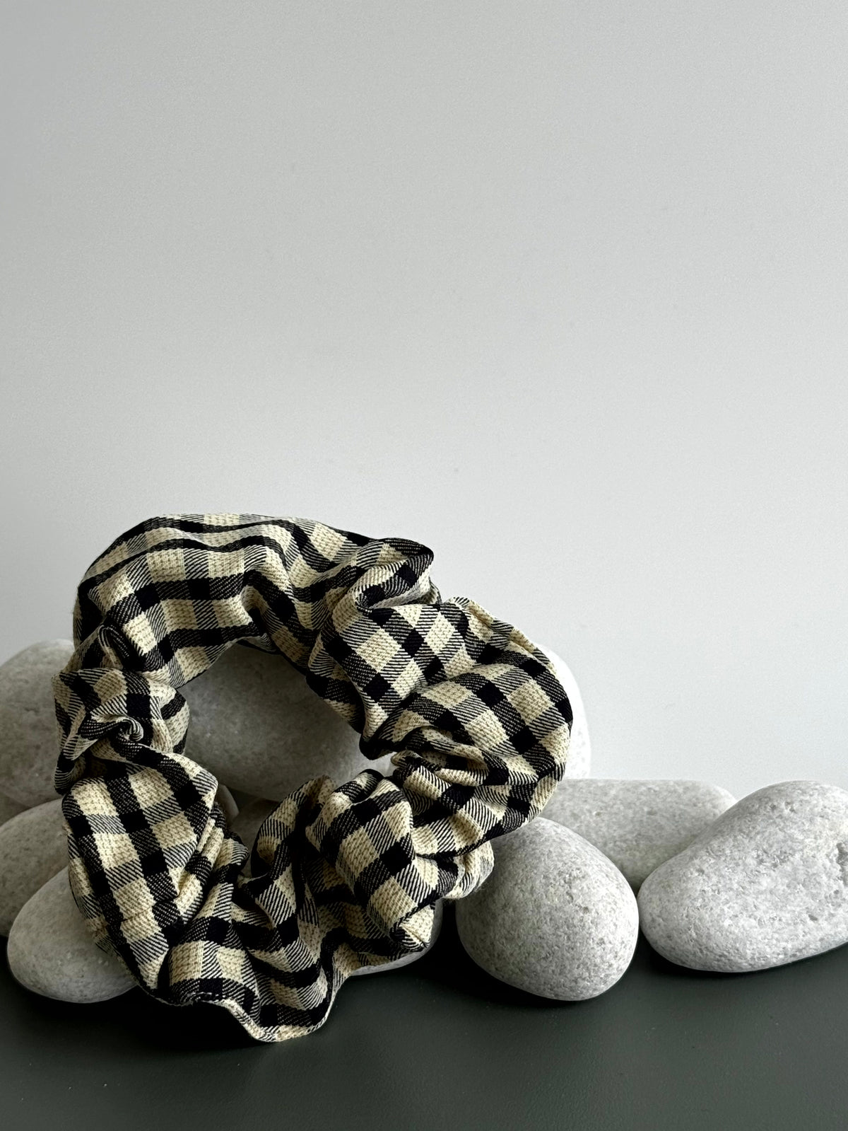 Premium Checkmate Scrunchie