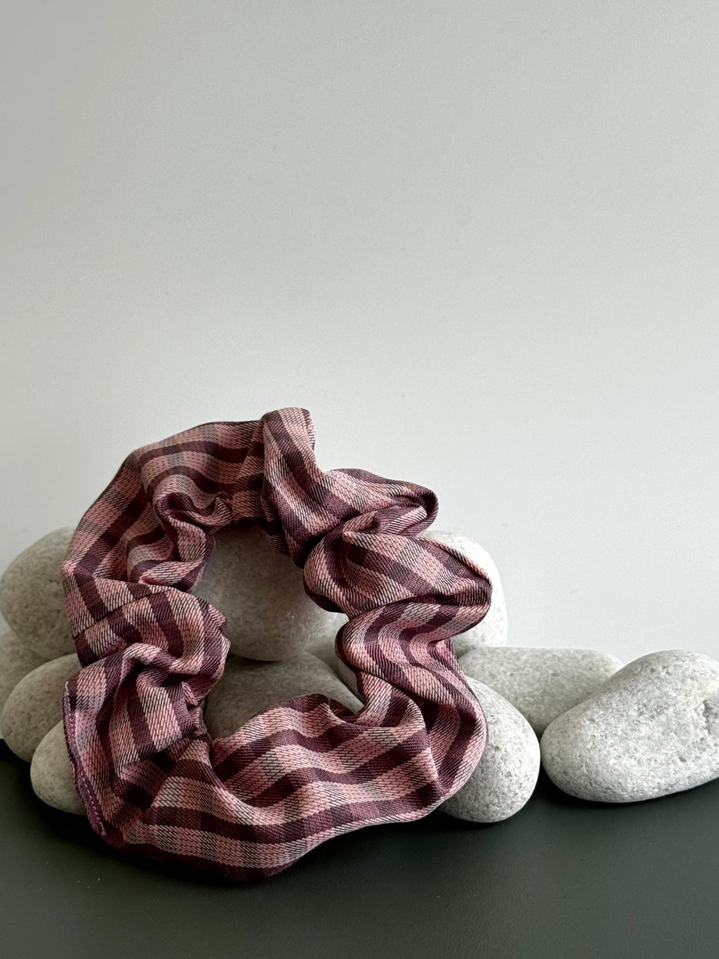 Premium Checkmate Scrunchie
