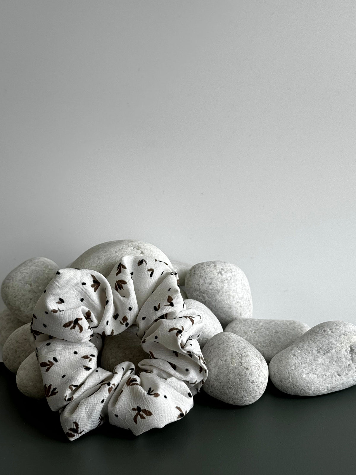 Petal Print Scrunchie