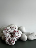 Petal Print Scrunchie