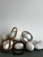 Classic Cord Hair Ties - Set Of 3 [long-lasting]