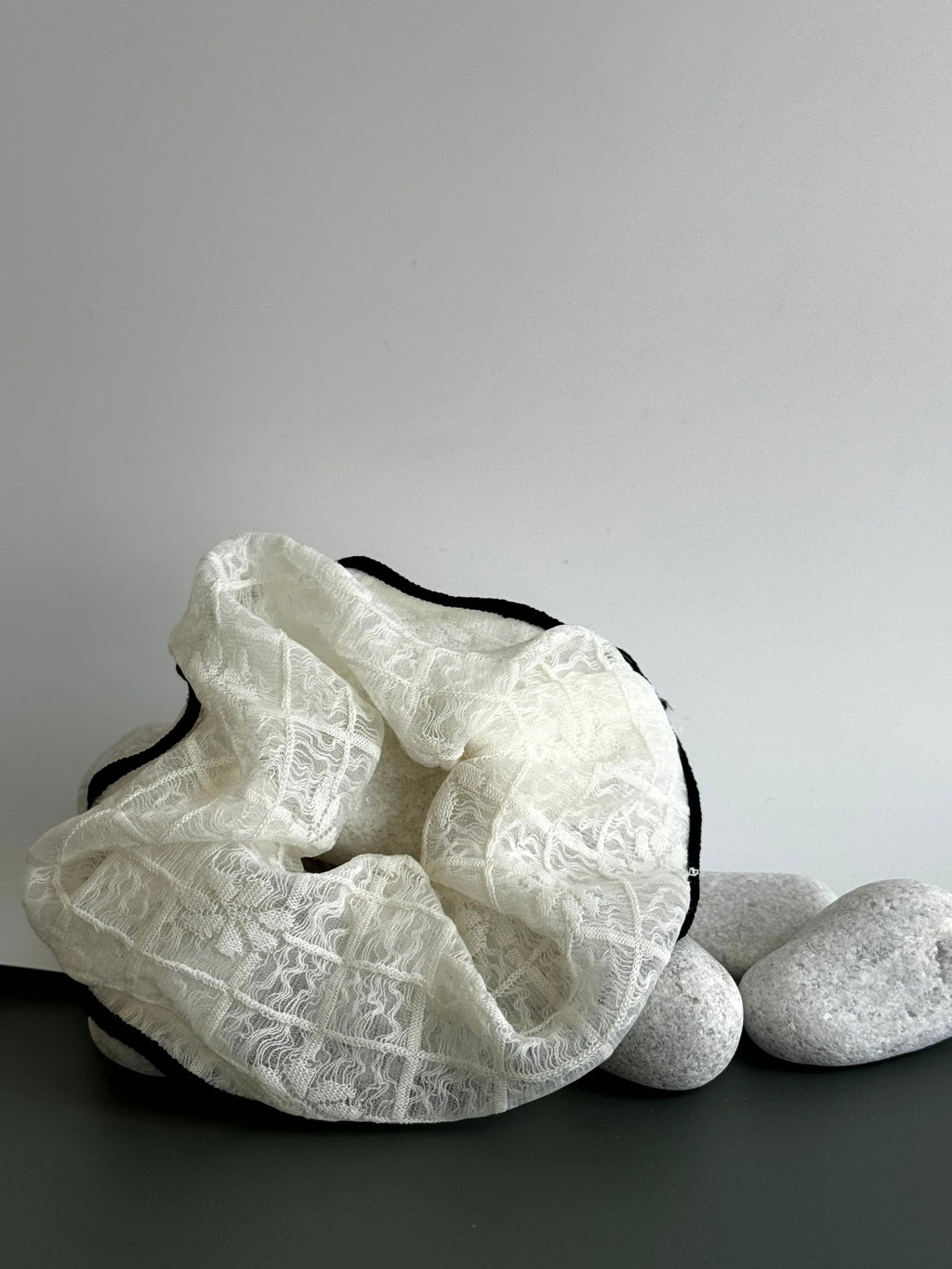 Vintage Lace Scrunchie