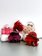 Durable Mini Gloss Claw Clips