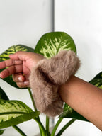 Fluffy Faux Fur Scrunchie