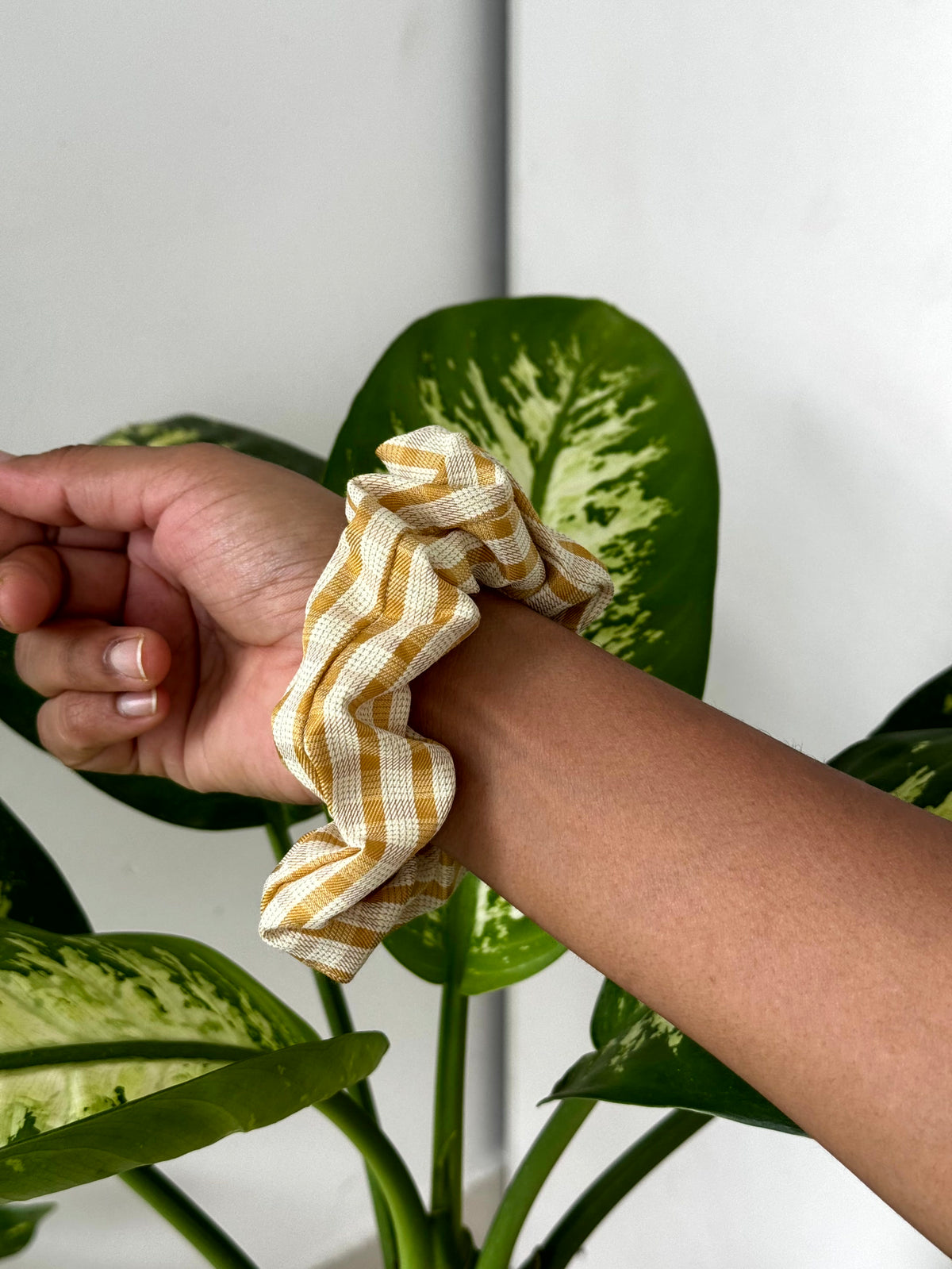 Premium Checkmate Scrunchie