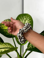 Premium Checkmate Scrunchie
