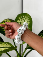 Petal Print Scrunchie
