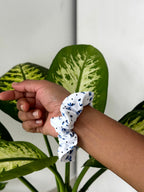 Petal Print Scrunchie