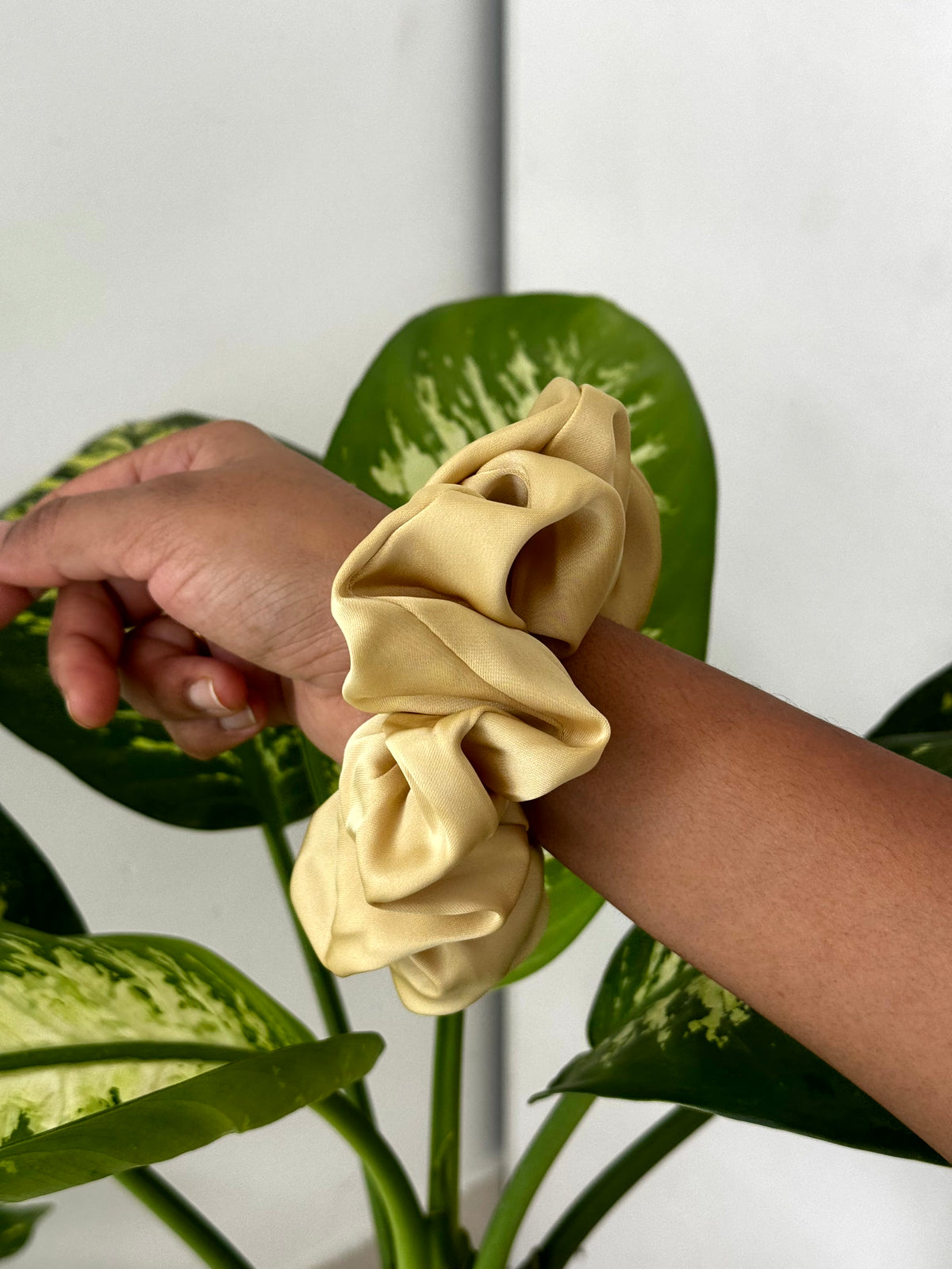 Premium Silk Scrunchie [no pull hold]