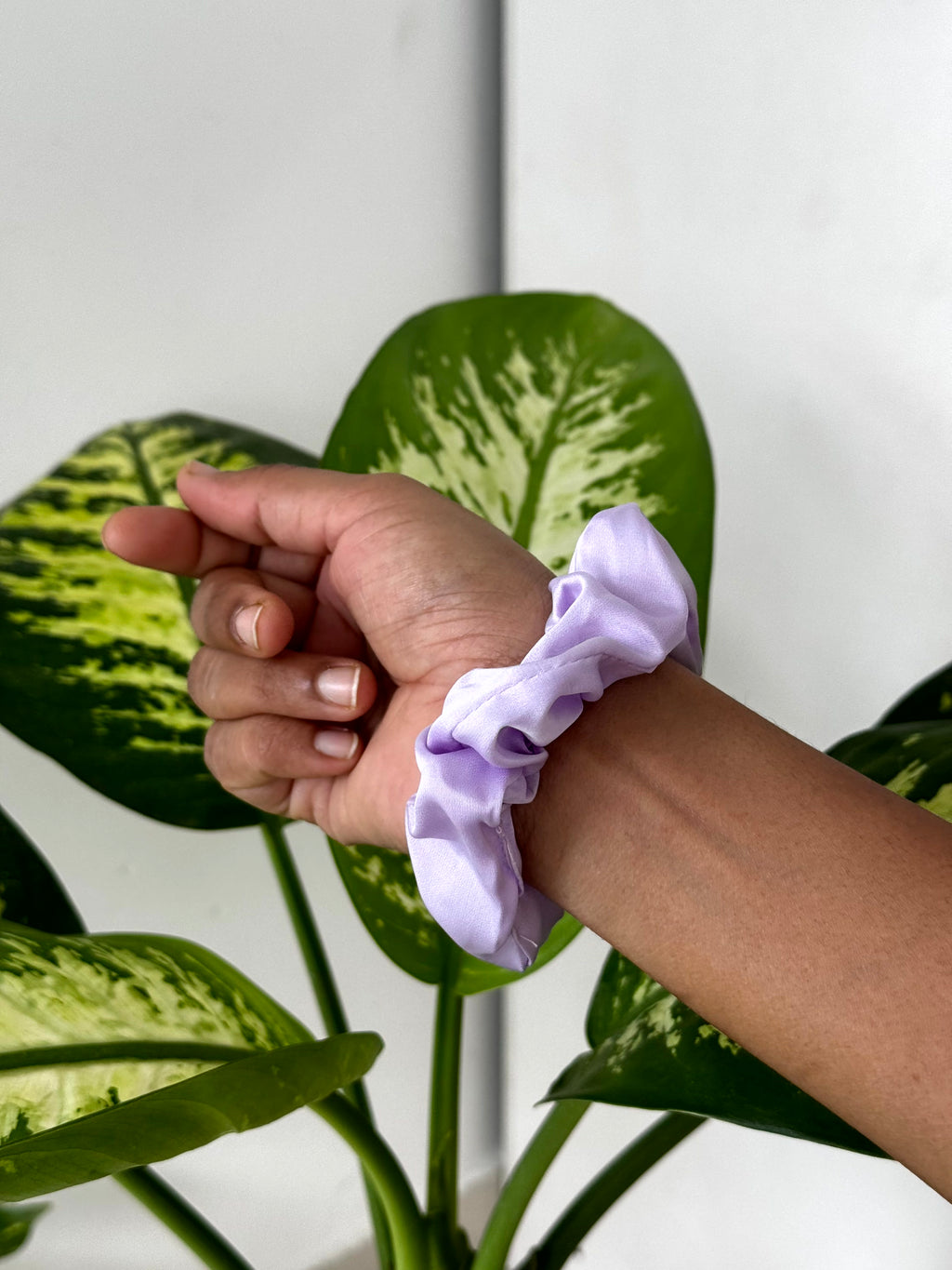 Satin Cloud Scrunchie
