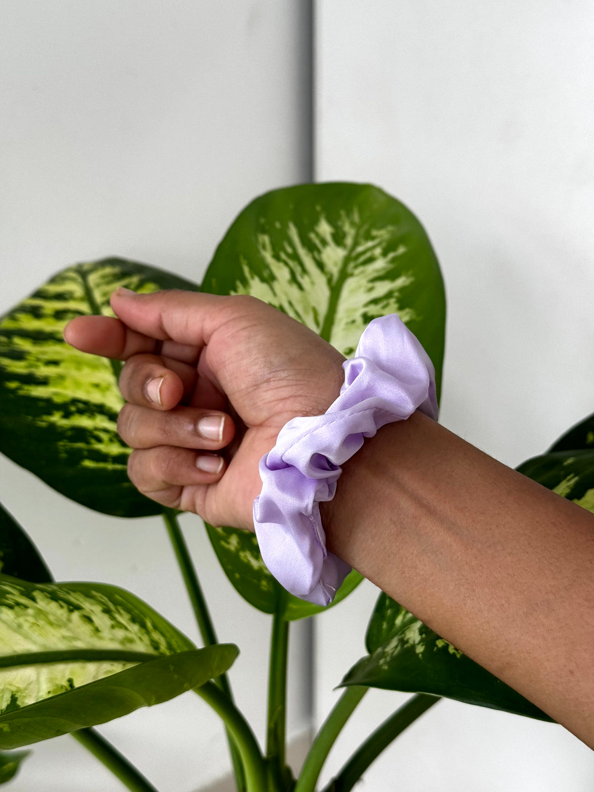 Satin Cloud Scrunchie
