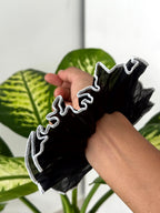 Contrast Ruffle Scrunchie