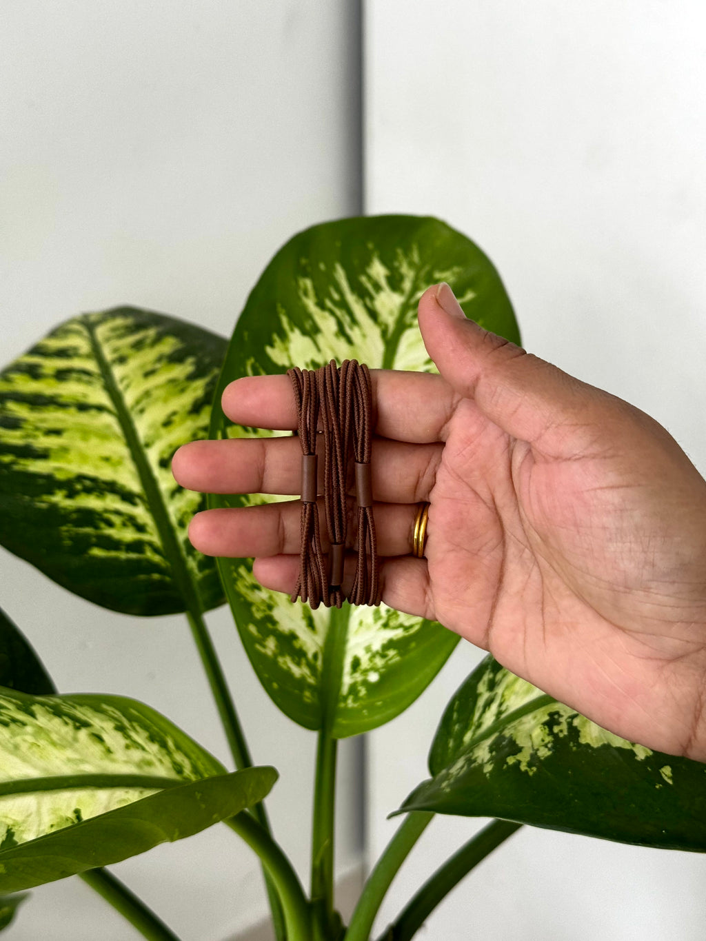 Classic Cord Hair Ties - Set Of 3 [long-lasting]