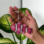 Fish Rhinestone Keychain cum Bag Charm