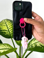 Teddy Bear Phone Charm [Sticky hook]