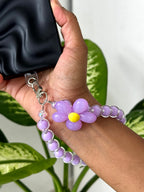 Bloom Beaded Phone Charm cum Bag Charm cum Keychain [charm holder included]