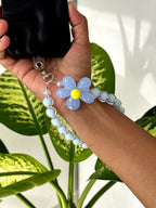 Bloom Beaded Phone Charm cum Bag Charm cum Keychain [charm holder included]