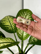 Pearl Daisy Hair Clip