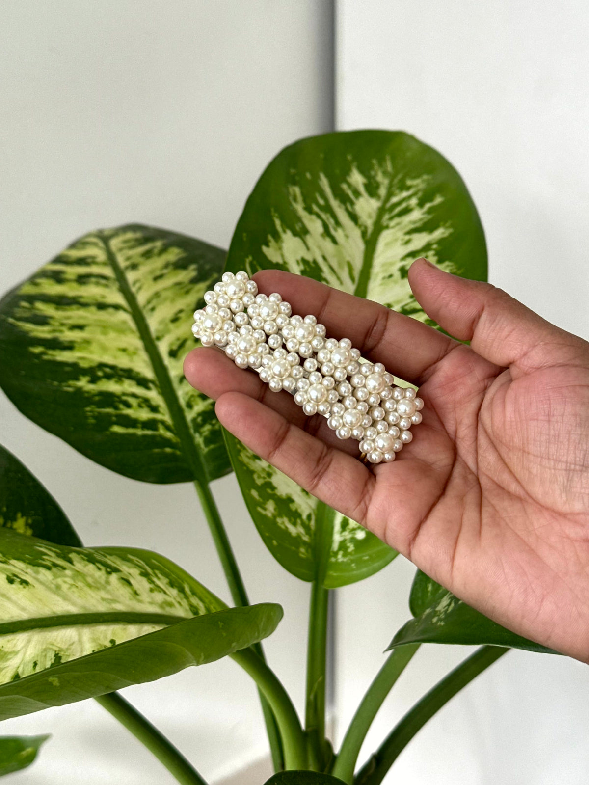 Pearl Cluster Hair Clip