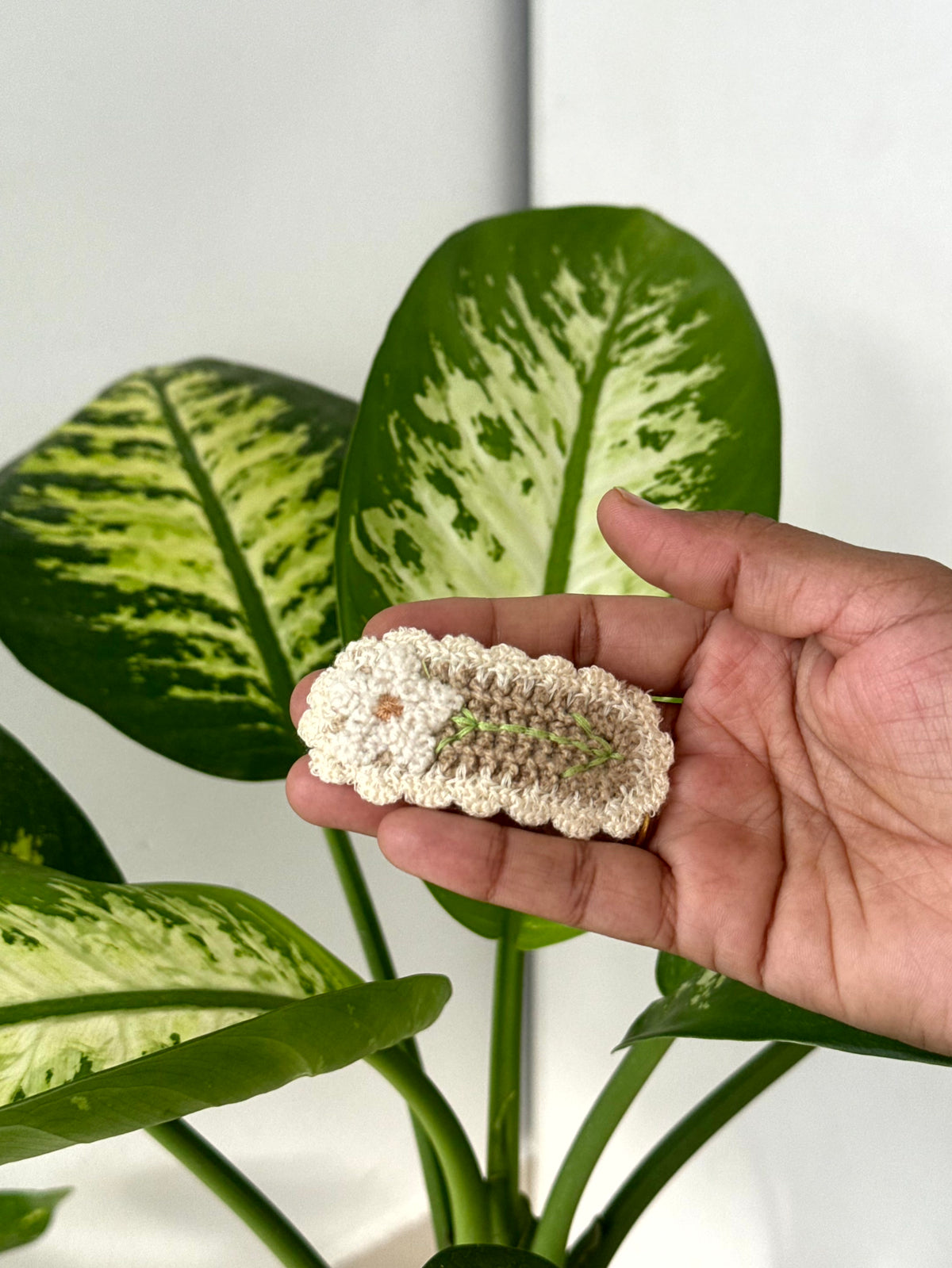 Meadow Stitch Hair Clip