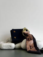 Owl Charm Mini Pouch Bag Charm cum Keychain
