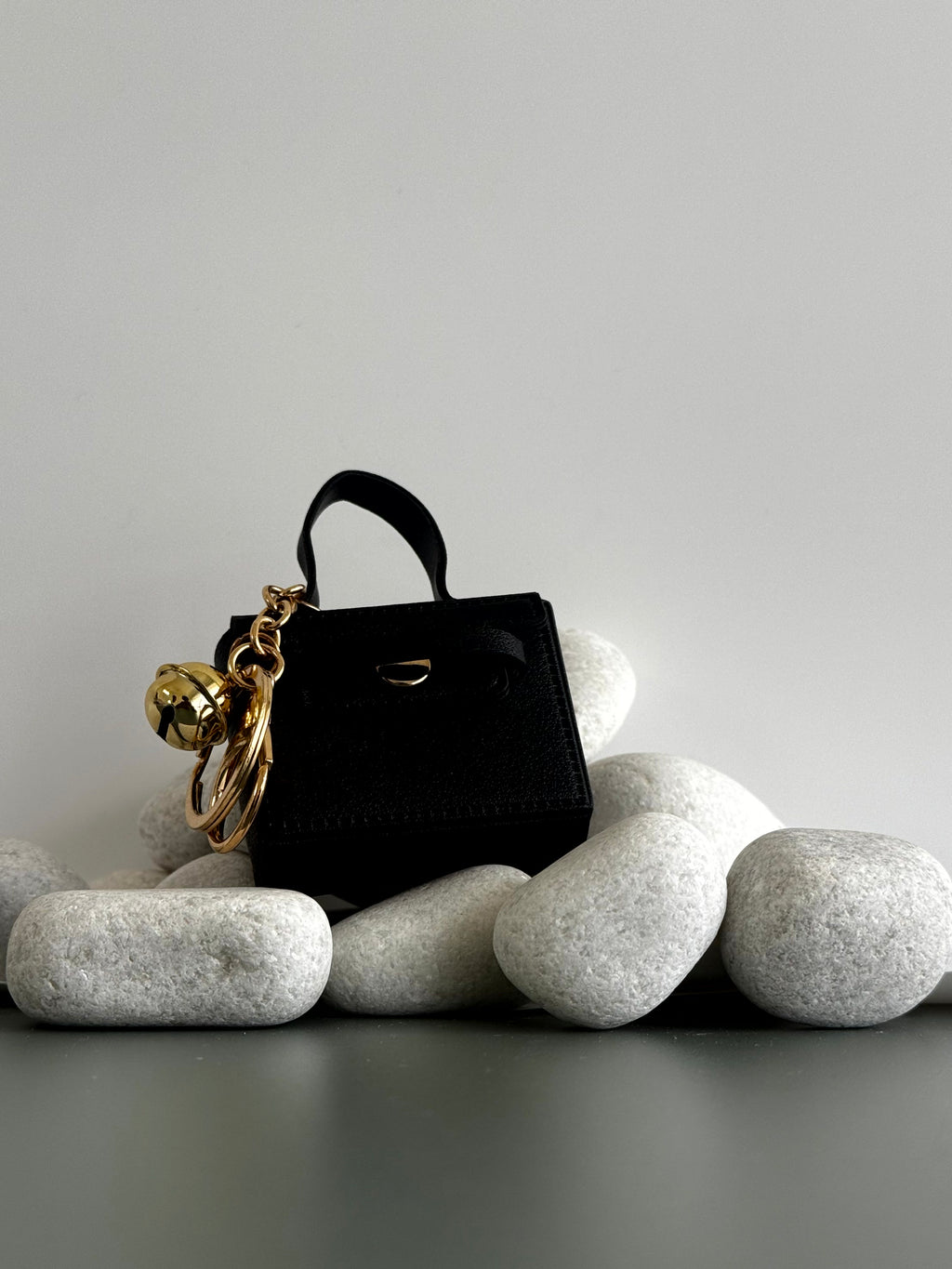 Noir Belle Mini Bag charm cum Keychain