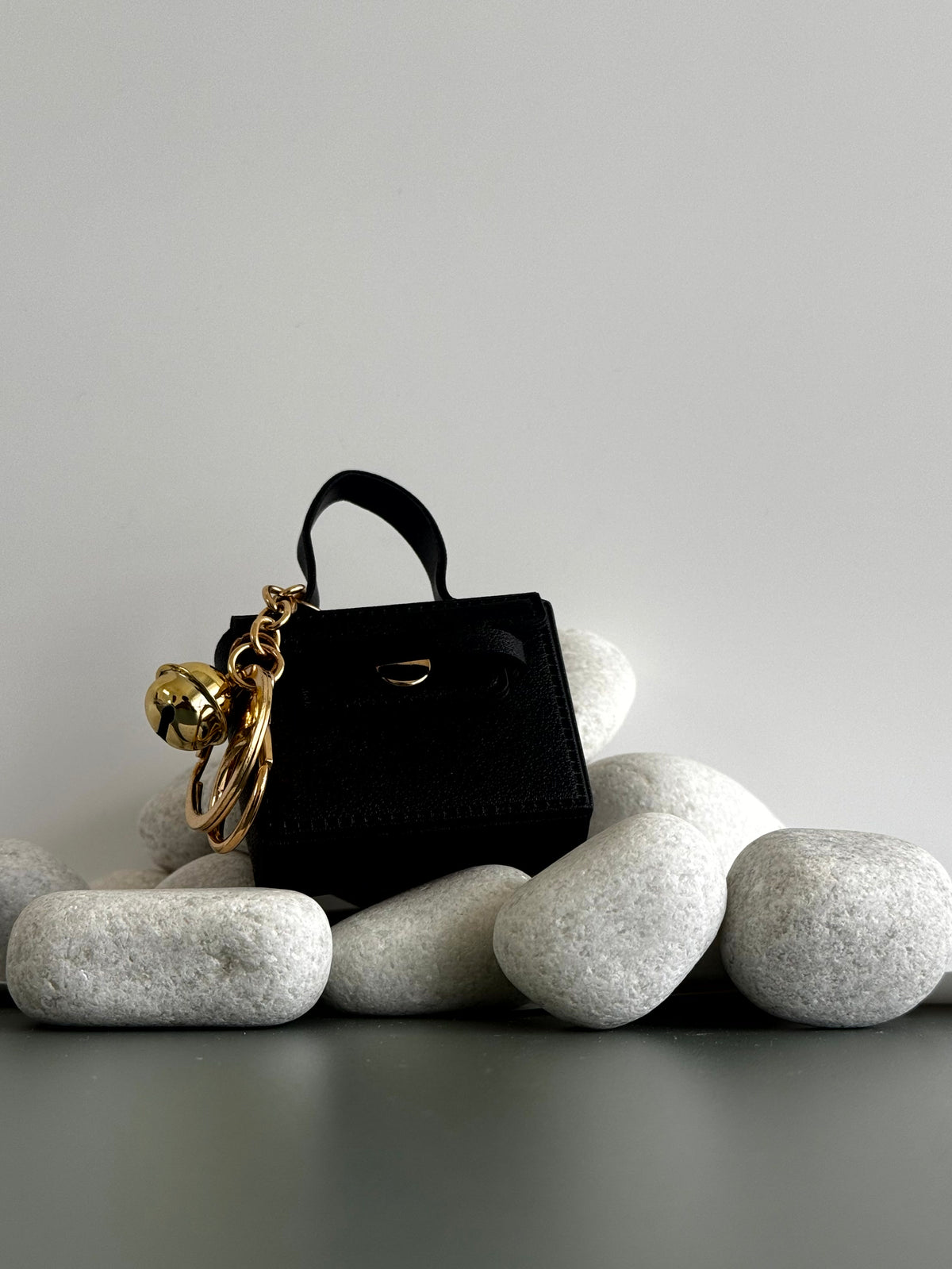 Noir Belle Mini Bag charm cum Keychain