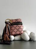 Noir Pattern Bag Charm