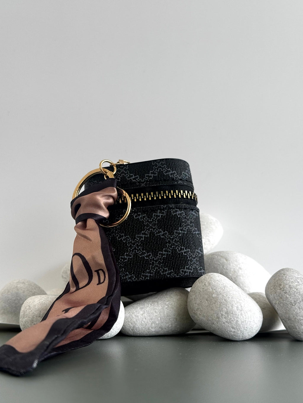 Noir Pattern Bag Charm