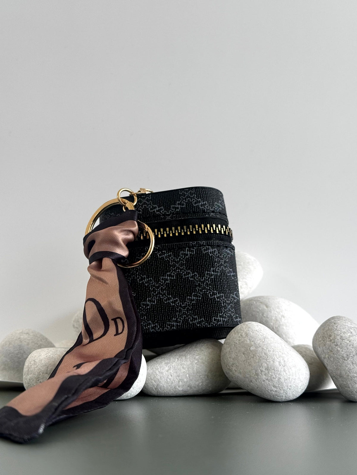 Noir Pattern Bag Charm