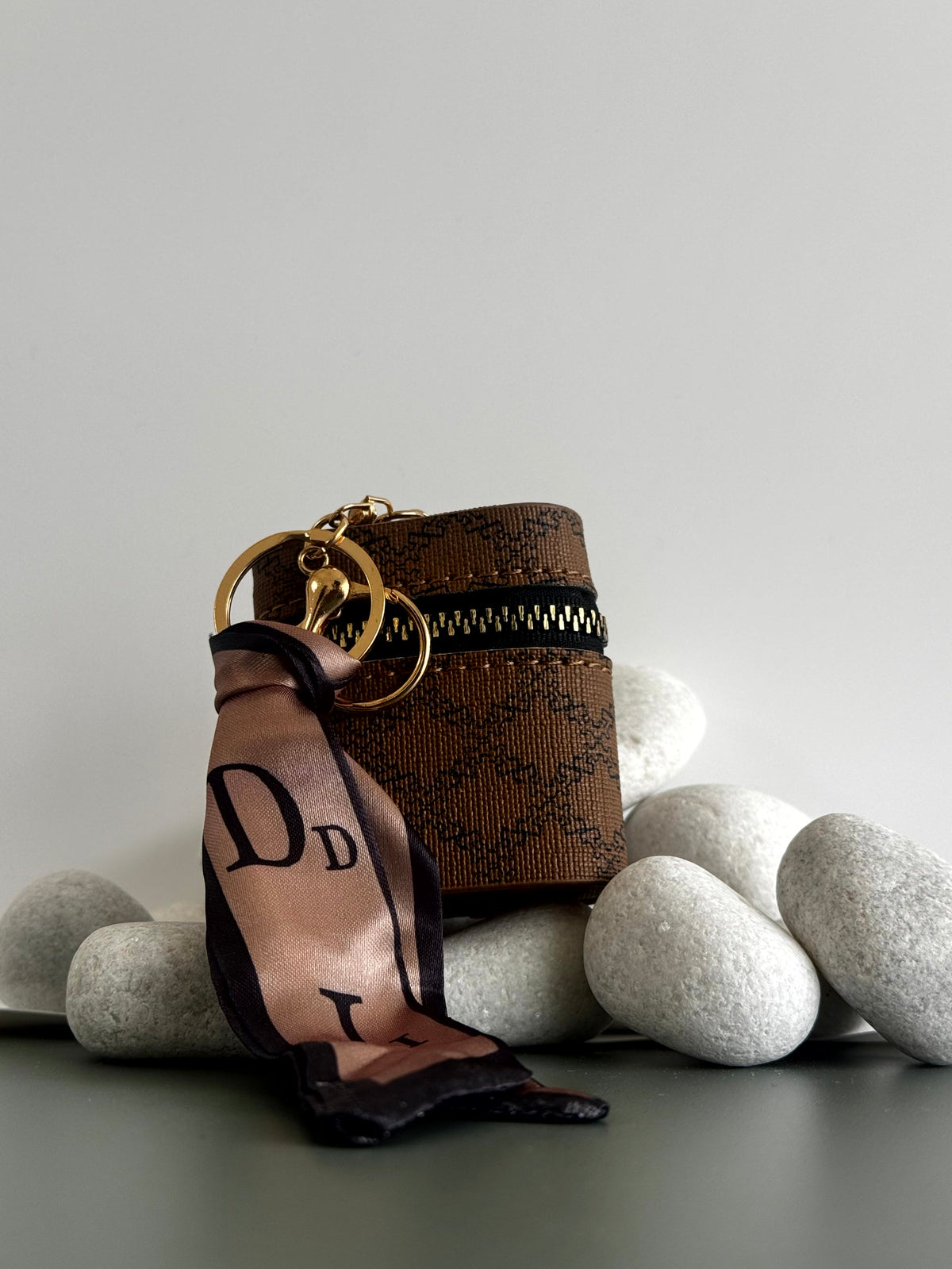 Noir Pattern Bag Charm