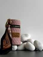 Vogue Weave Mini Pouch Bag Charm