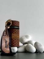 Vogue Weave Mini Pouch Bag Charm