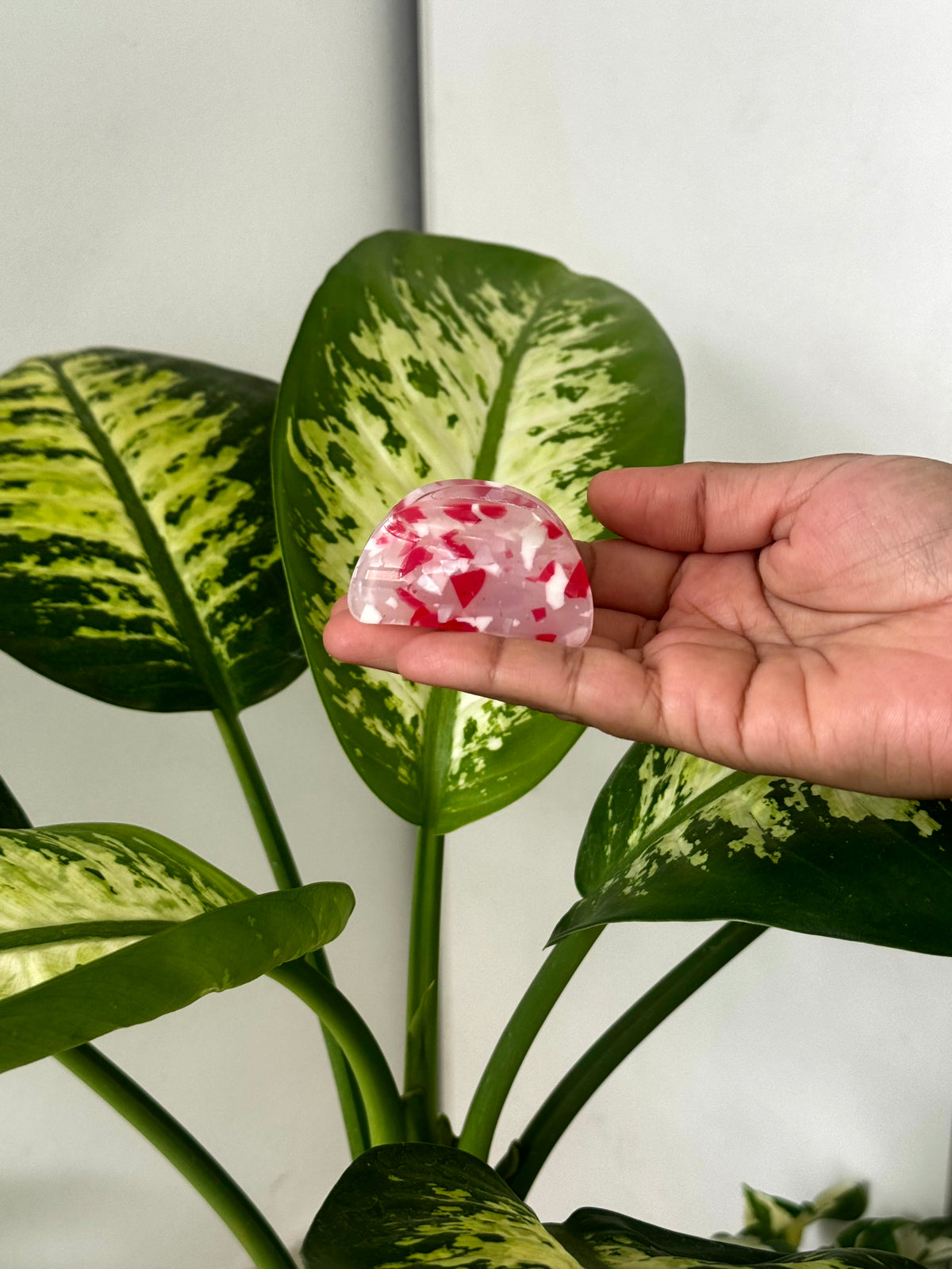 Premium Confetti Mini Claw Clip