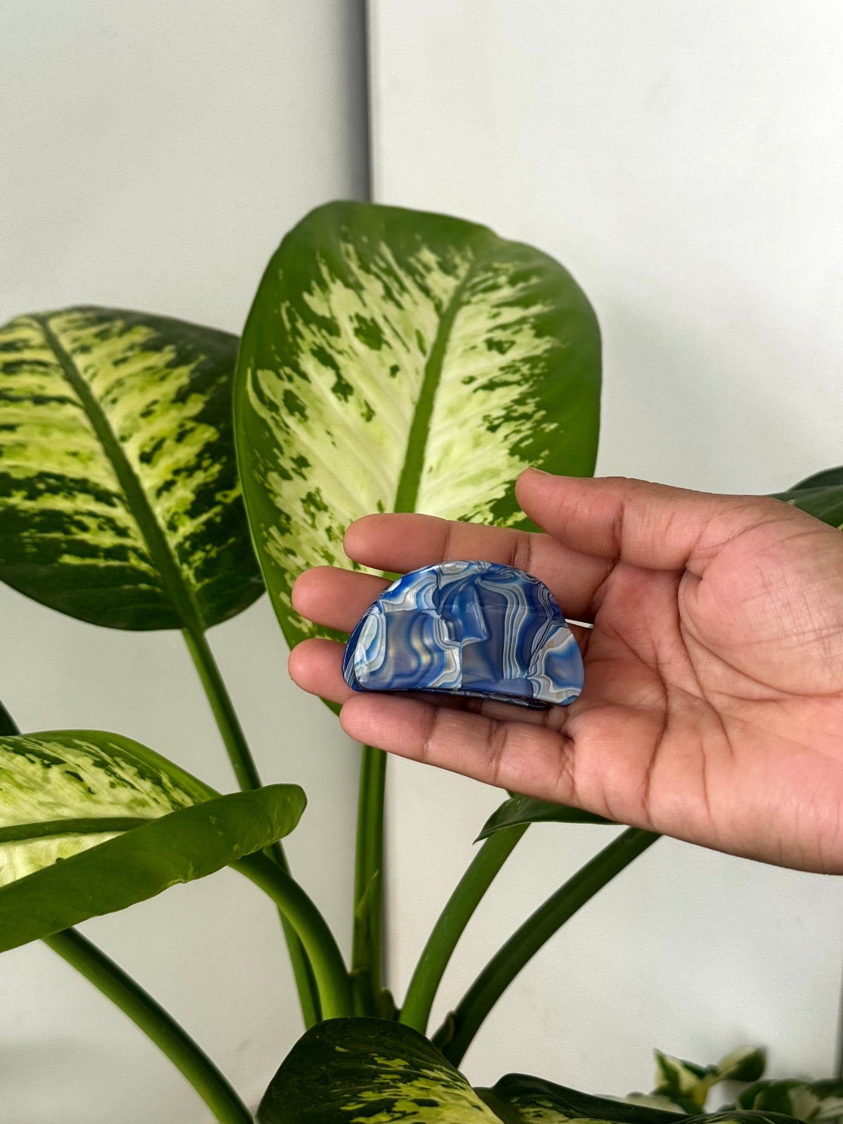 Premium Marble Muse Claw Clip