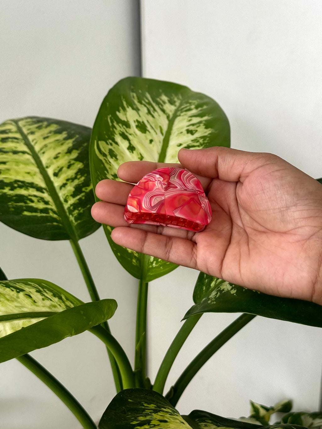 Premium Marble Muse Claw Clip