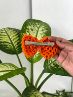 Crochet Bow Hair Clip