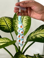 Daisy Garden Crochet Phone Charm cum Bag Charm cum Keychain [charm holder included]