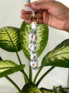Daisy Garden Crochet Phone Charm cum Bag Charm cum Keychain [charm holder included]