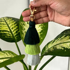 Boho Macrame Tassel Keychain cum Bag Charm