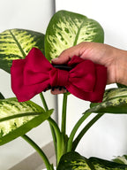 Satin Grace Big Bow Hair Claw