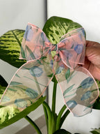 Blooming Sheer Bow Clip