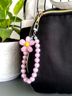 Bloom Beaded Phone Charm cum Bag Charm cum Keychain [charm holder included]
