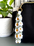 Daisy Garden Crochet Phone Charm cum Bag Charm cum Keychain [charm holder included]