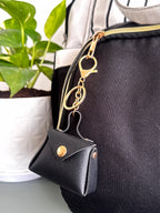 Noir Pocket Charm Bag charm cum Keychain