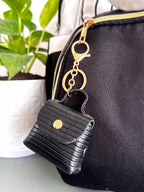 Onyx Mini Charm Bag charm cum Keychain