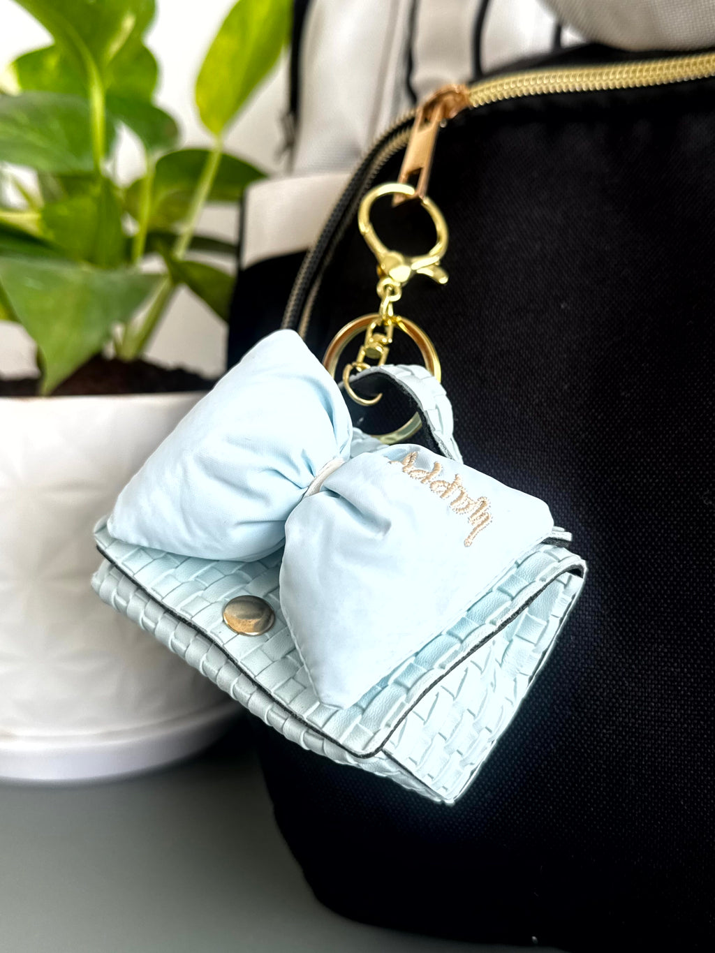 Luna Bow Mini Bag 🎀 Bag Charm cum Keychain